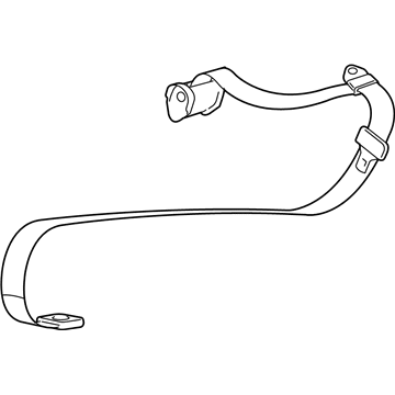 Ford 2W1Z-54611B69-AAG Seat Belt Assembly
