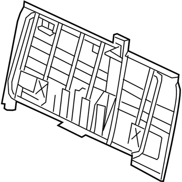Ford 4L3Z-18613A38-AA Frame - Rear Seat Back Retaining