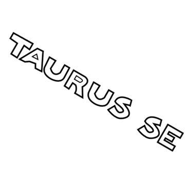 Ford Taurus Emblem - YF1Z-7442528-CA