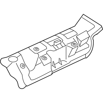 Ford BC3Z-9Y427-A Shield - Exhaust Manifold Heat