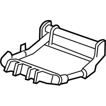 Ford 2C5Z-7863160-A Frame And Spring - Rear Seat Cushion