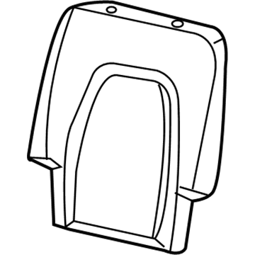 Ford 4L2Z-7866600-FAB Rear Seat Back Cover Assembly