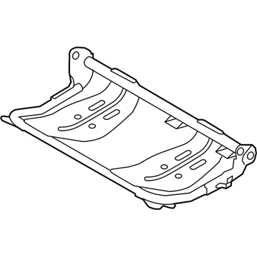 Ford 9L3Z-1663161-A Frame And Spring - Rear Seat Cushion