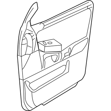 Ford 7L1Z-7823942-AB Trim Assembly - Front Door