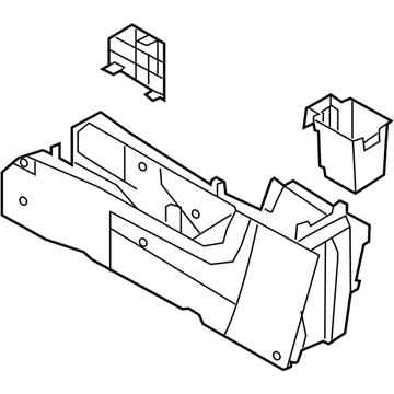 Ford 9L8Z-78045A36-DA Panel Assembly - Console
