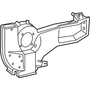Ford F2UZ-19944-AB Case Assembly - Evaporator