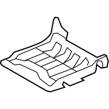 Ford 8A8Z-7463160-C Frame And Spring - Rear Seat Cushion