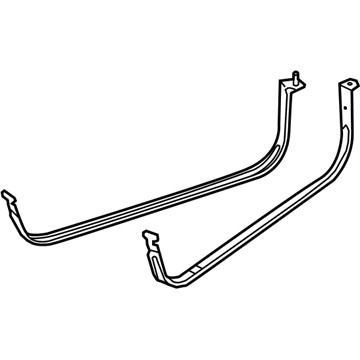 Ford Transit Connect Fuel Tank Strap - 9T1Z-9054-B
