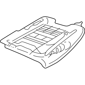 Ford 6W1Z-5463100-A Frame And Spring - Front Seat Cushion