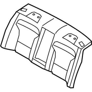 Ford 8A5Z-5466800-A Pad - Rear Seat Back