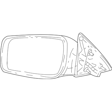 Ford 3W4Z-17682-AAB Mirror Assembly - Rear View Outer