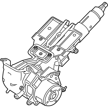 Ford BE8Z-3C529-M Column Assembly - Steering