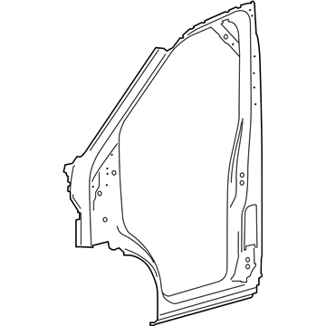 Ford EK4Z-61278A97-A Panel - Quarter - Outer