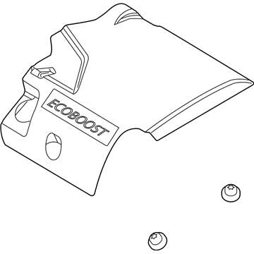 Ford Taurus Engine Cover - AA5Z-6A949-B