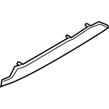 Ford DT1Z-5843400-DA Handle - Luggage Compartment