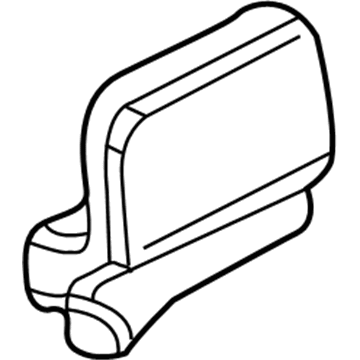 Ford XL5Z-1367516-AAE Cover - Rear Seat Heel Board