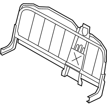 Ford 8C2Z-16613A38-C Frame - Rear Seat Back Retaining