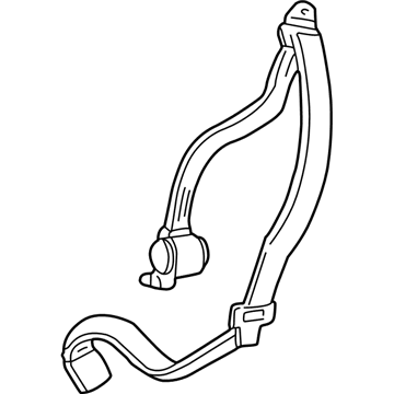 Ford 6C3Z-78611B69-AA Seat Belt Assembly