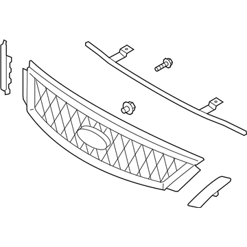 Ford 5G1Z-8200-AA Grille - Radiator