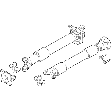 Ford Mustang Drive Shaft - FR3Z-4R602-P