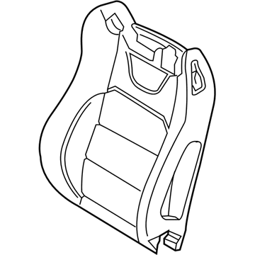 Ford FR3Z-6364811-F Seat Back Pad