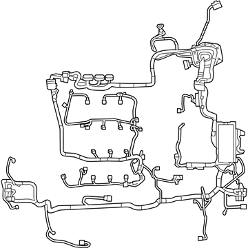 Ford FG1Z-14290-F Wiring Assembly