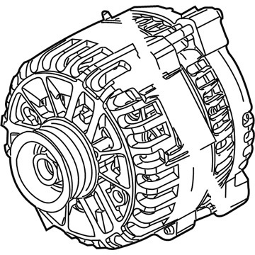 Ford 6R3Z-10346-ARM Alternator Assembly