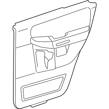 Ford 5L2Z-7827406-CAA Panel Assembly - Door Trim