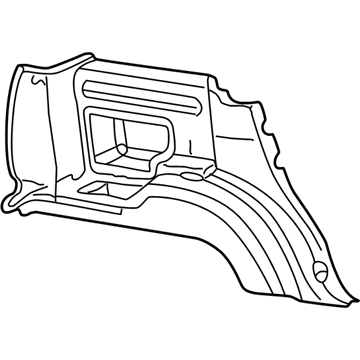 Ford 1L2Z-7831013-AAA Trim Assembly - Quarter