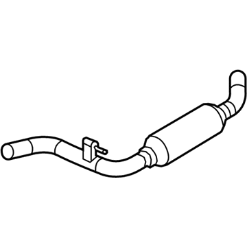 Ford CV6Z-5230-A Centre And Rear Muffler Assembly