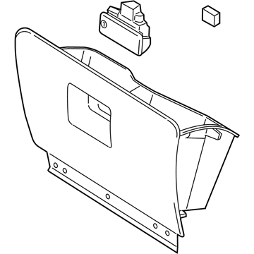 Ford FL7Z-78060T10-AC Box Assembly - Glove Compartment