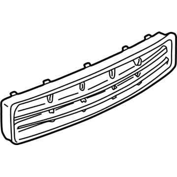 Ford XW4Z-17B814-AA Grille - Bumper