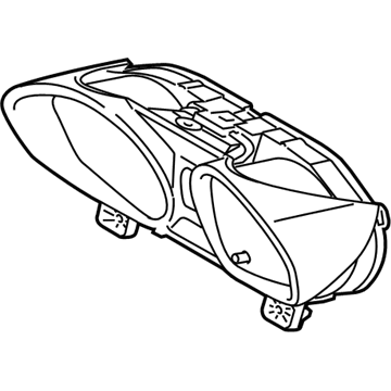 Ford Fiesta Speedometer - DUBZ-10849-BQ