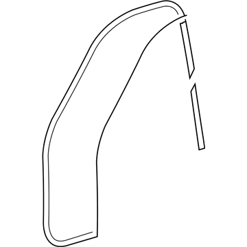 Ford 3W1Z-5420709-AAK Weatherstrip Assembly - Door Opening