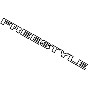 Ford Freestyle Emblem - 5F9Z-7442528-A
