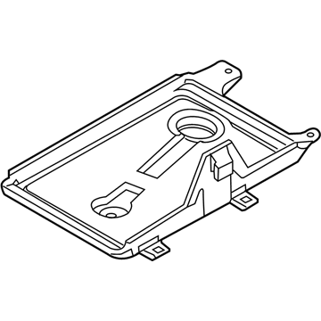 Ford Fusion Battery Tray - 7H6Z-10732-A