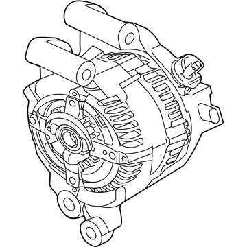 Ford HU2Z-10V346-CDRM Alternator Assembly