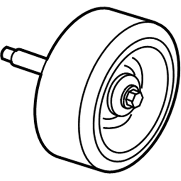 2000 Ford Contour Timing Belt Idler Pulley - F8RZ-8678-BA