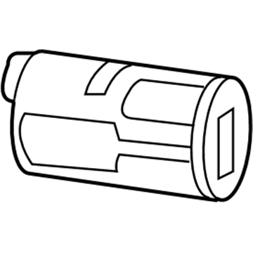 Mercury Ignition Lock Cylinder - F8DZ-7406082-AA