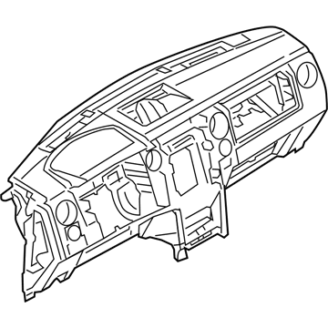 Ford 9L3Z-1504320-CA Panel - Instrument