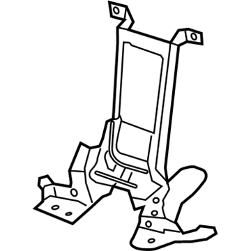Ford GD9Z-96613A38-B Frame And Spring - Rear Seat Back