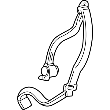 Ford XL1Z-78611B69-AAD Seat Belt Assembly