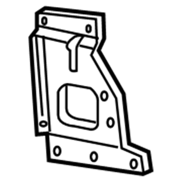 Ford 1C3Z-17B985-AA Plate - Bumper Mounting