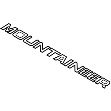 Mercury Mountaineer Emblem - 1L2Z-7842528-EA
