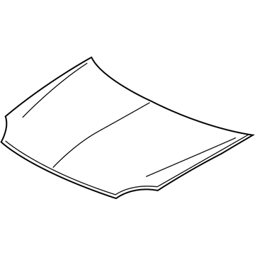 Ford 8F9Z-16612-A Hood Assembly