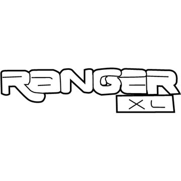 Ford Ranger Emblem - F67Z-16720-C