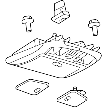Ford 9H6Z-54519A70-AA Console Assembly - Overhead