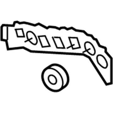 Ford BB5Z-17D942-A Bracket - Bumper Mounting