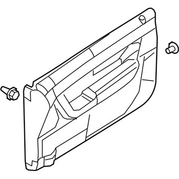 Ford AS4Z-5423943-EB Panel Assembly - Door Trim