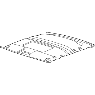Ford XW4Z5451916TAC Headlining Roof